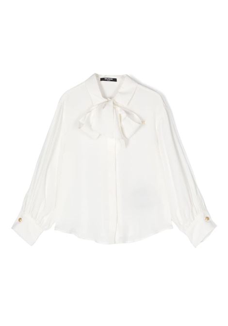 Shirt with print BALMAIN KIDS | BU5A40 K0172101OR